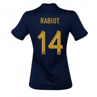 Billiga Frankrike Adrien Rabiot #14 Hemma fotbollskläder Dam VM 2022 Kortärmad
